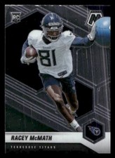 2021 Panini Mosaic #392 Racey McMath Rookie Tennessee Titans