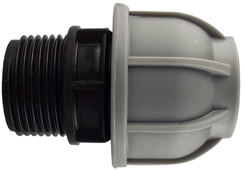 MDPE Plastic Compression Fitting 20mm 25mm 32mm 40mm 50mmMDPE WATER PIPE - Picture 7 of 95