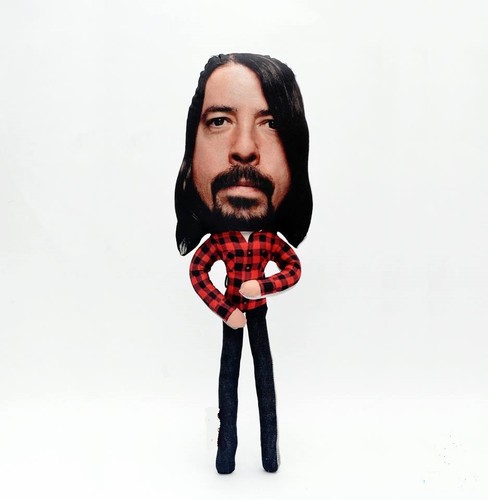 Dave Grohl Foo Fighters Handmade Action Figure 45 X 15 Cm Silk Fleece Ebay