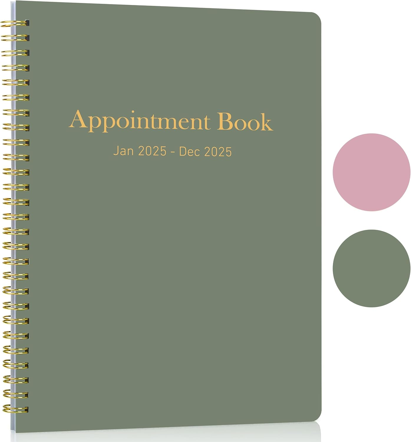 Appointment Planner 2025 Hourly Organizer from 7Am - 10 Pm, Weekly & Monthly Hou