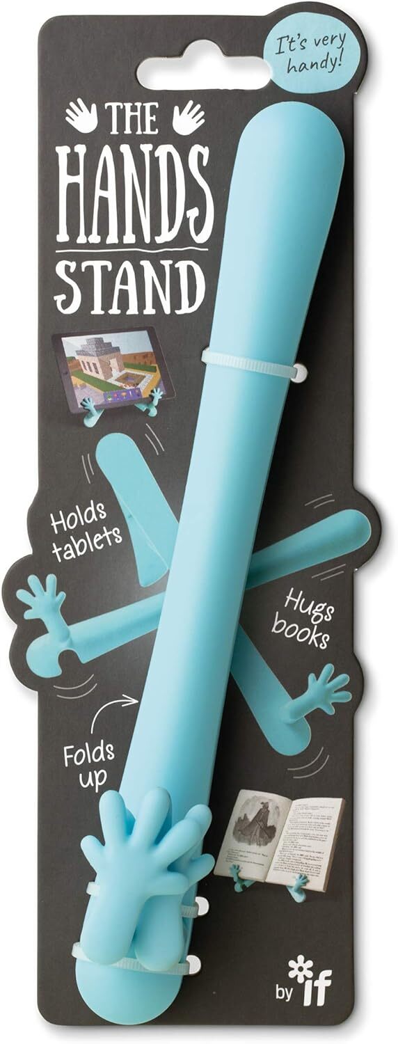 ЕСЛИ Руки стоят, держатель для планшета для чтения Hands Free - Duck Egg Blue