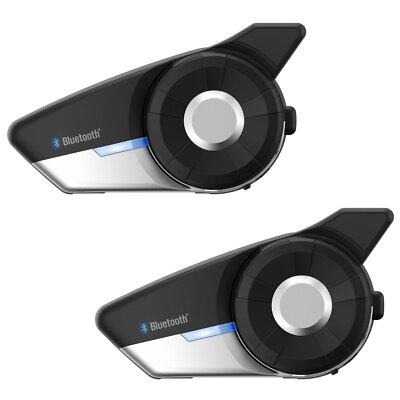 SENA Motorrad Headset 20S EVO Modell 2022 Doppelset HD-Lautsprecher Bluetooth