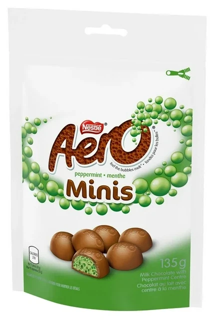 Nestle Aero Peppermint Milk Chocolate Minis, 135g - Image 2 of 4