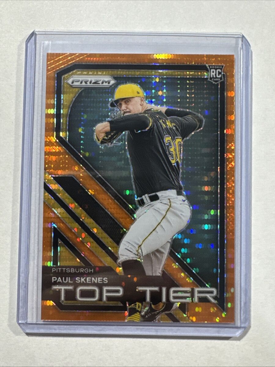 2024 Panini Prizm Baseball Paul Skenes Top Tier Orange 2024 Panini Prizm Baseball Paul Skenes Top Tier Orange