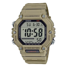 Casio AE1600H-5A Large LCD front button operation Watch
