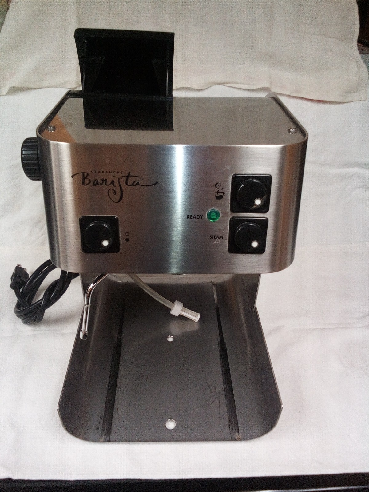 Starbucks Barista Espresso Machine Saeco Italy SIN006 Custom Estate Sale Bundle eBay