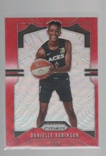 DANIELLE ROBINSON 2020 PANINI PRIZM WNBA RED RUBY WAVE PRIZM CARD #44