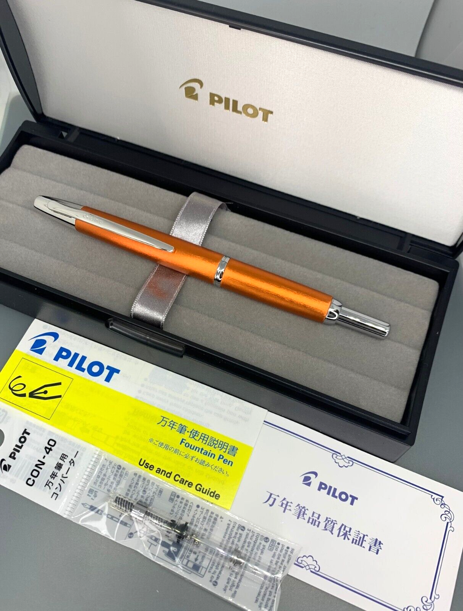 New] PILOT Vanishing Point Decimo 20 Colors ORANGE 18K Nib M 2020
