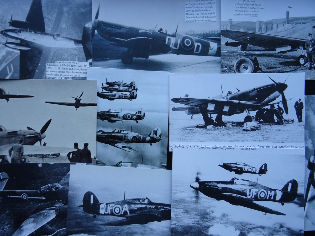 WW2 Allied Forces MILITARY RAF AIRFORCE Collection x 10 REPRO
