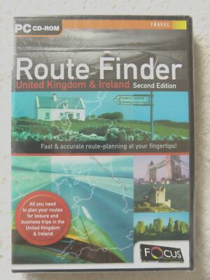 77430 - Route Finder Second Edition [NEU / SEALED] - PC (2000) Windows XP ESS320