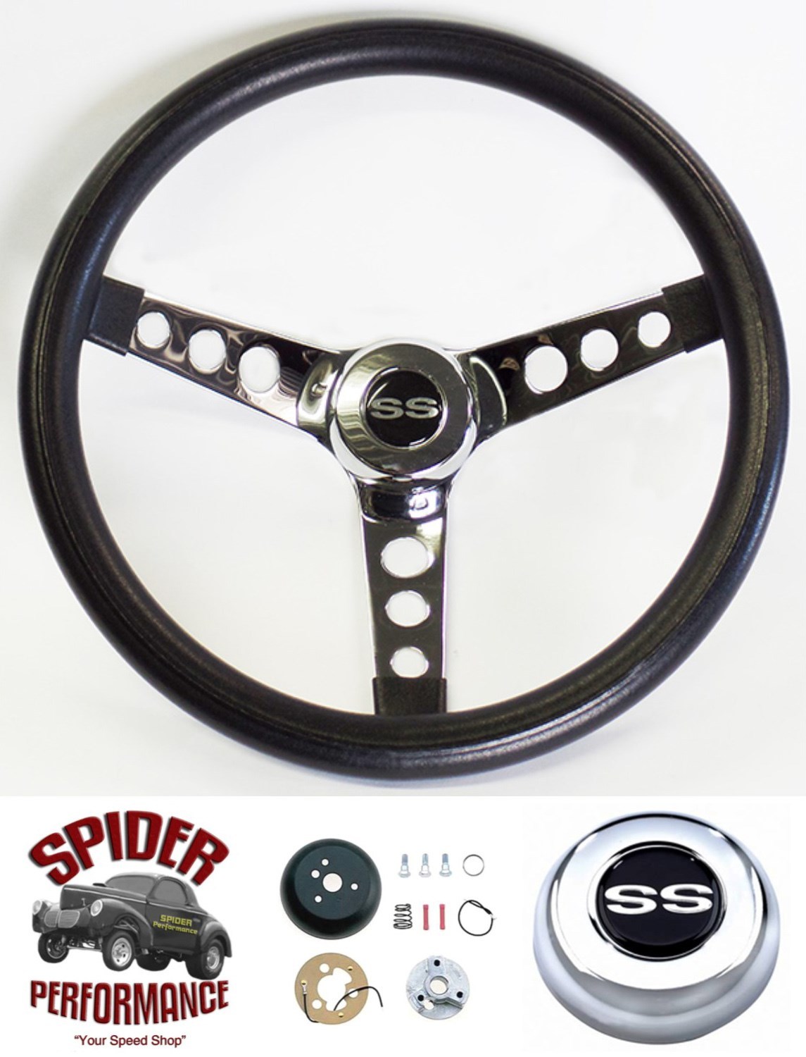 1968 Camaro steering wheel SS 13 1/2" CLASSIC CHROME eBay