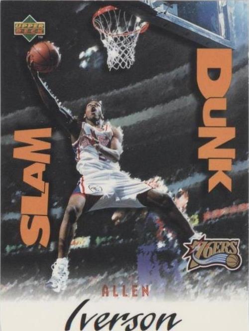 1997-98 Upper Deck Nestle Slam Dunk - Allen Iverson #SD 30 for