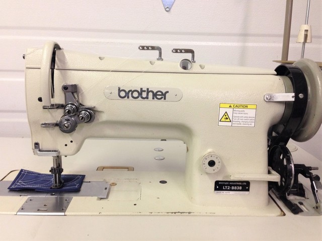 Brother 40ndl Walking Foot Table 40v Servo Industrial Sewing Cool Industrial Sewing Machine Brother 40ndl Walking Foot Table 40v Servo Industrial Sewing Cool Industrial Sewing Machine
