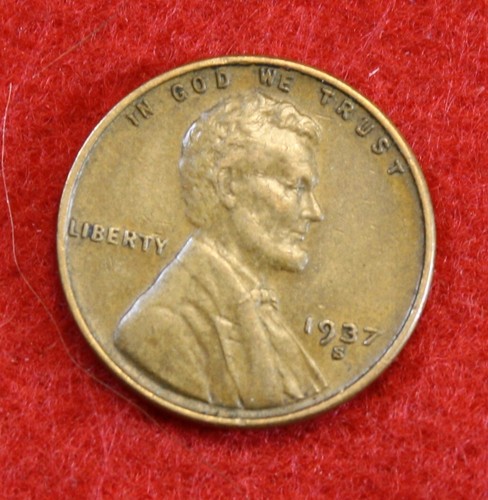 1937-S Lincoln Wheat Cent Penny 50 Coin roll High Grade R1 - Picture 5 of 6