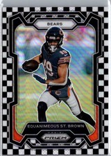 2023 Prizm #53 Equanimeous St. Brown Checkerboard