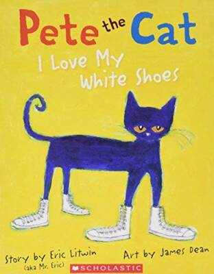 #ad Pete the Cat I Love My White Shoes Paperback VERY GOOD $3.76