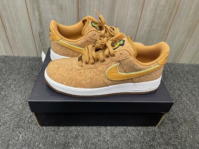 Nike Air Force 1 '07 Happy Pineapple Size 9.5 Cork DJ2536-900 | eBay