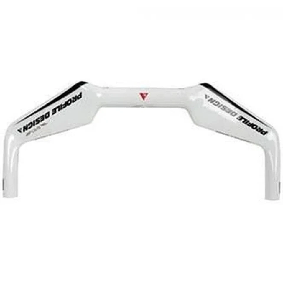 Barra base de carbono Profile Design Svet R, 42 cm, blanca Foto 2 de 2