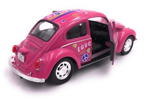 VW Käfer Beetle Modellauto auto LIZENZPRODUKT Maßstab 1:34-1:39 zufällige Farbe - Bild 6 von 11