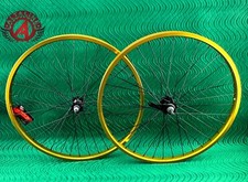 ALTALINE 26" X 2.125 CRUISER FRONT OR COASTER WHEEL 36 SPOKE 12G 3/8 AXLE GOLD.