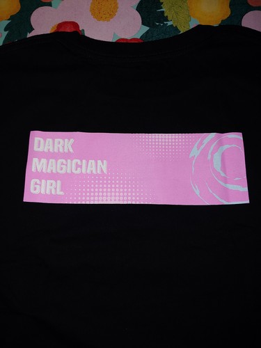 Yugioh Dark Magician Girl Graphic Shirt XL New Official Konami Rare! - Picture 3 of 3