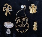 X-mas Pins, 5 Vintage, Ultra — photo 2