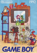 Vintage Nintendo Game Boy Mario & Luigi Poster Print T234