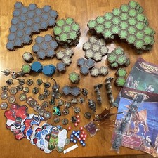 Huge Lot of Heroscape Figures Cards Terrain Accessories Hasbro 180 Pcs