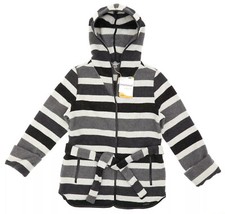 Smartwool Women's Nokoni Striped Jacket In Charcoal Heather Size M B8314