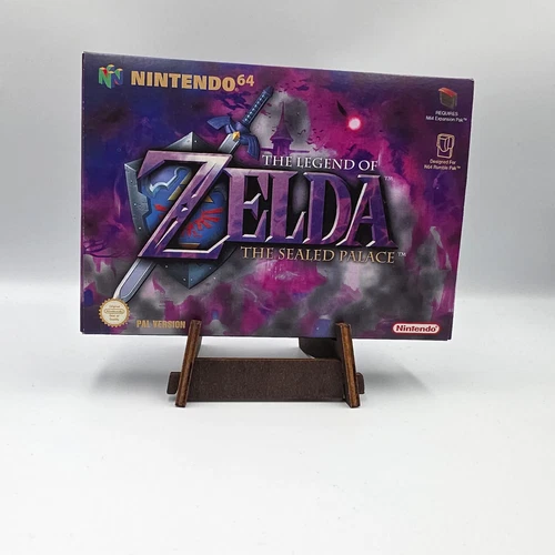 Zelda Ocarina of time Sealed Palace PAL N64 Nintendo 64