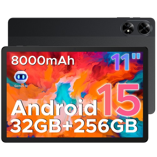 DOOGEE Tab G6+ 2025 Newest Android 15 AI Tablet, 11 Inch Tablets 32GB+256GB GPS
