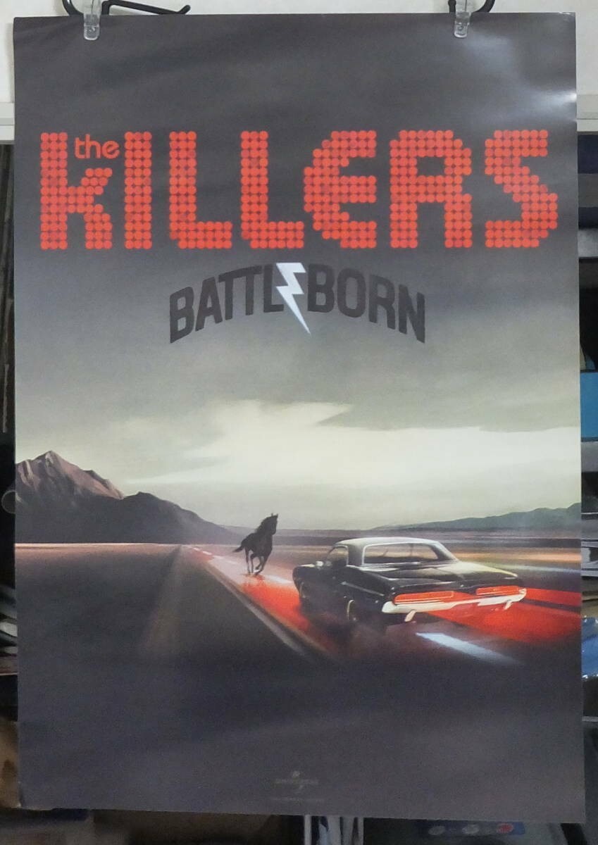 KILLERS / Battle Born 2012 Original Promo Poster 19x27in ( 50x70cm