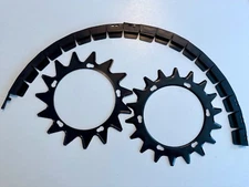 SK1815NW Idech Rotary Scissors ASK-V23 Blade Set + Protective Cover/Guard  USA