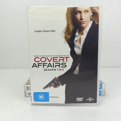 Covert Affairs The Complete Series Season 1 2 3 DVD Set PAL Region  
