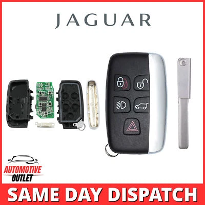 5 BUTTON SMART KEYLESS PROX REMOTE KEY FOB FOR JAGUAR F-PACE F-TYPE XE XF XJ