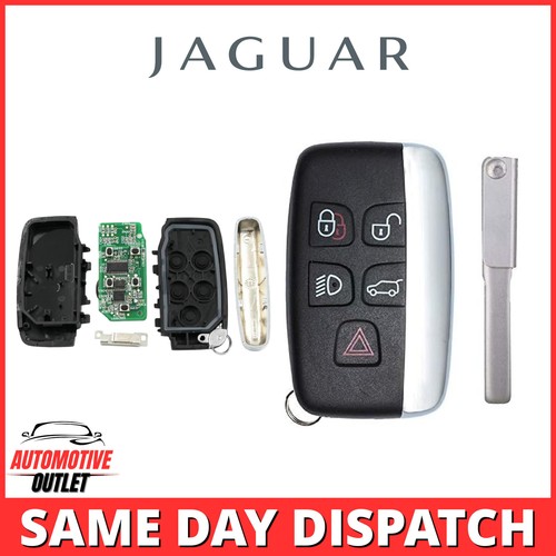 5 BUTTON SMART KEYLESS PROX REMOTE KEY FOB FOR JAGUAR F-PACE F-TYPE XE XF XJ