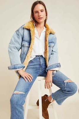 oversized levi's denim jacket