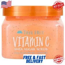 Tree Hut Vitamin C Shea Sugar Scrub, 18 oz, Ultra Hydrating Exfoliating Scrub