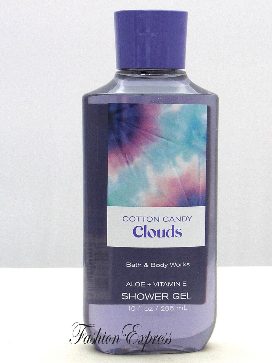 BATH & BODY WORKS COTTON CANDY CLOUDS SHOWER GEL 10 FL OZ | eBay