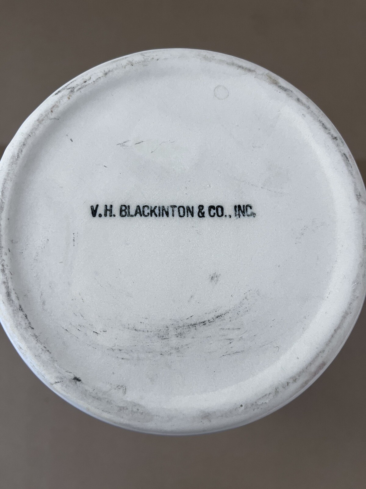 1965 First Naval golf tournament Mug Stein 7” X 3.5” Two Tone