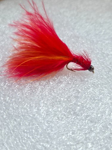Chewing Gum Worms, Trout Flies, 6 Per Pack Orange Size 10, Fishing - Foto 8