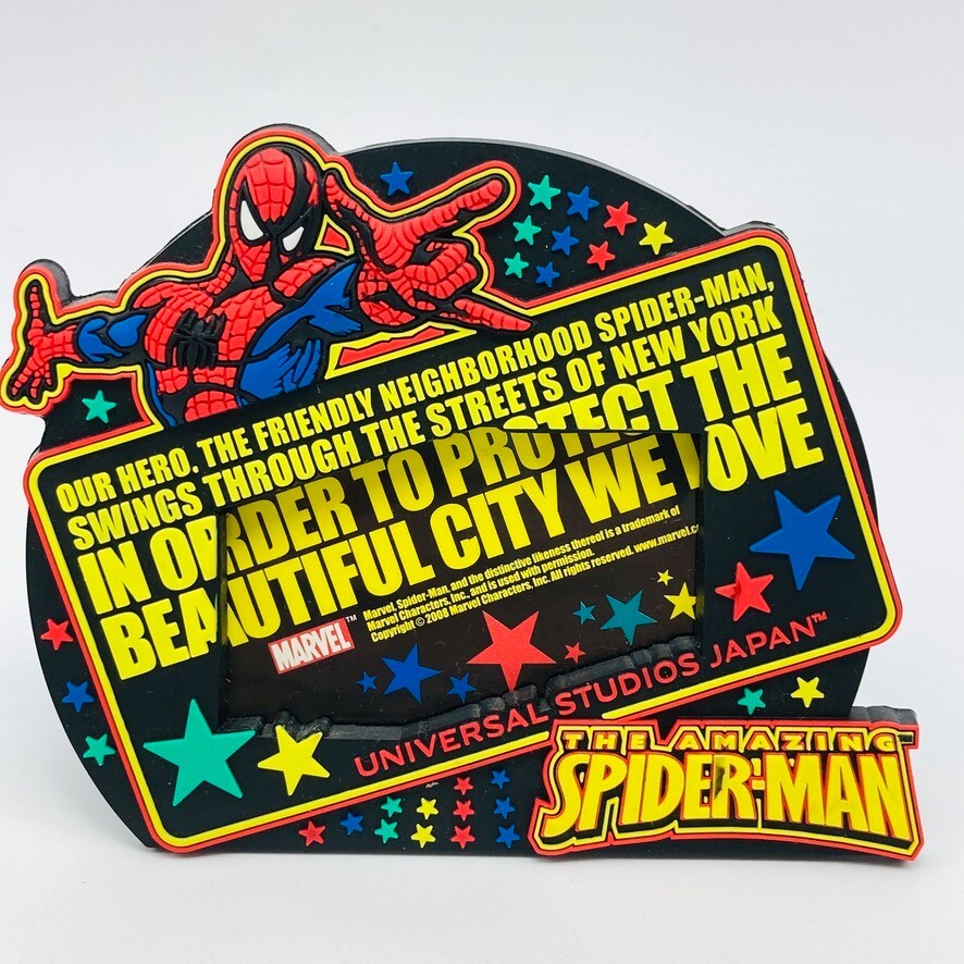 MARVEL SPIDER MAN THE RIDE Mini Photo Frame UNIVERSAL STUDIOS