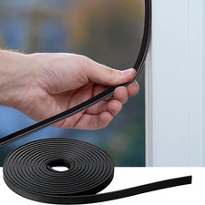 Shower Door Magnetic Strip Insert Flexible Strong 3/8 x 4/25 Inch(1 Roll98inch)