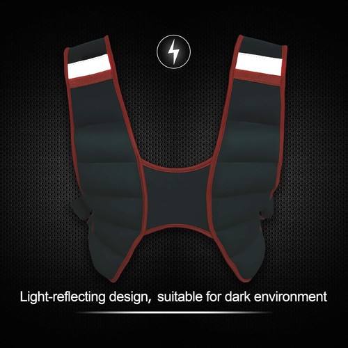 Comfortable Vest for Men Women for Running Gym Workout Strength Training - Picture 3 of 9