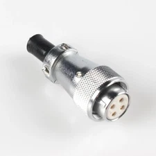 Aviation plug H20-4 Core Ceramic Plug for CHANGSHENG CNC 2.2 KW Spindle Motor