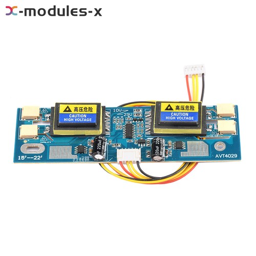 10PCS Universal CCFL Inverter LCD Monitor 4Lamp 10-30V For 15-22" Widescreen New - Picture 9 of 12