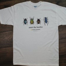 National Geographic MEET THE BEETLES reprint Tee Unisex Short Sleeve Shirt S-5XL