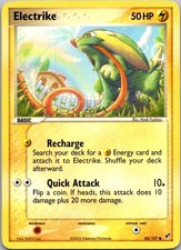 Electrike 60/107 Common Deoxys Pokemon Near Mint on eBay