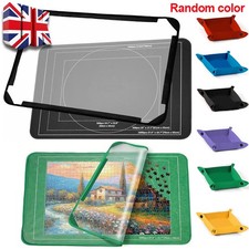 32"x22" Felt Jigsaw Puzzle Board 1000 Pieces Storage with 6 Sorting Trays Cover