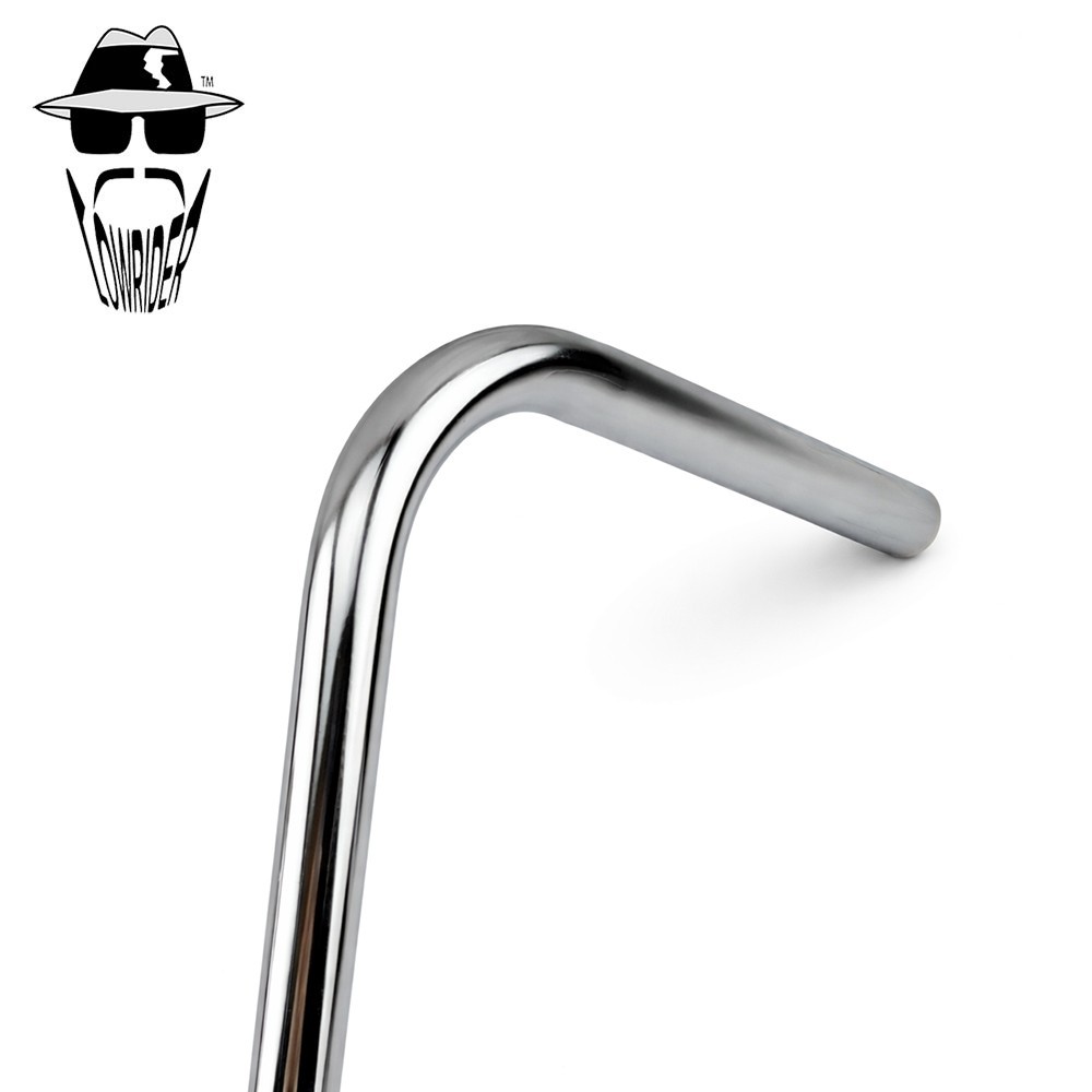 ORIGINAL LOWRIDER 16&rdquo; V Ape Handlebar Chrome Steel 25.4mm Clamp Cruiser/Choppers